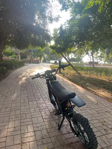 My electric mountain bike — well maintained and ready to ride