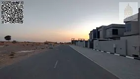 Residential land for sale in the Basateen Al Sarra project in Umm Al Quwain, on Mohammed Bin Zayed R