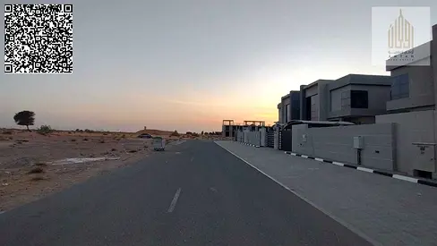 -للبيع ارض سكنيه شارع وسيكا مشروع بساتين السره في أم القيوين على شارع محمد بن زايد تملك ححر لجميع الجنسيات  -فرصه مميزه للإستثمار -تصريح البناء أرضي+