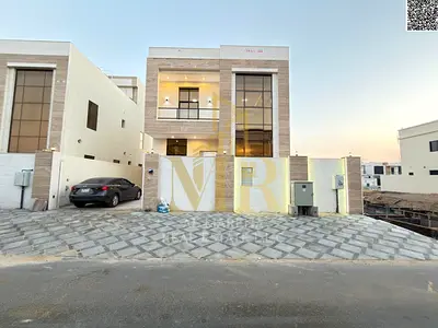 للبيع فيلا بعجمان الياسمين طابقين وروف  7 غرف ماستربسعر  شامل المكيفات والكهرباء والماء تملك حر