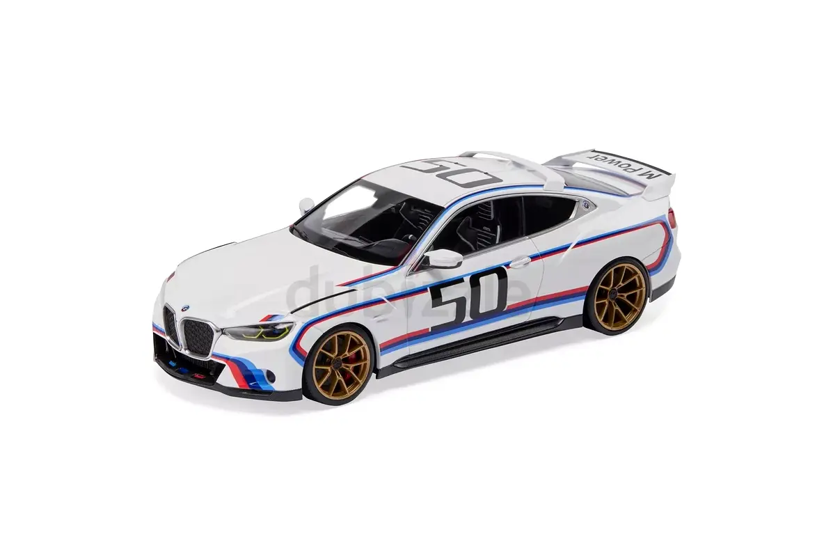 BMW 3.0 CSL 50th Anniversary #50 Scale 1:18 Norev Dealer