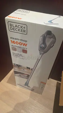 Black+Decker 1600W Steam Mop  hand steamer