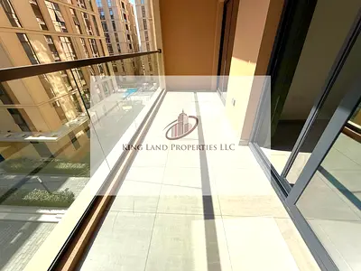 Brand new 1 bhk with balcony pool view for sale Al mamsha Sharjah