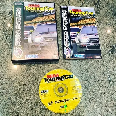 SEGA SATURN SEGA TOURING CAR CHAMP UK PAL VERSION