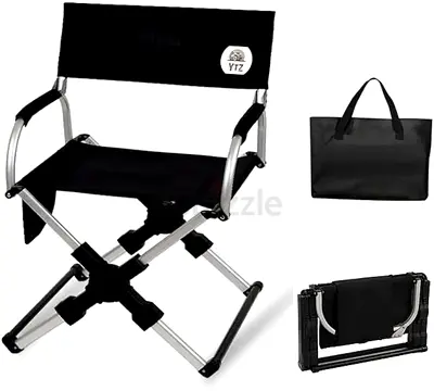 Portable Camping Chair with Carry Bag, Lightweight Folding Chair for Outdoor Camping, Sports, Tailga
