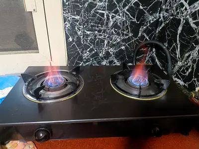 Gas Stove with Two Burners