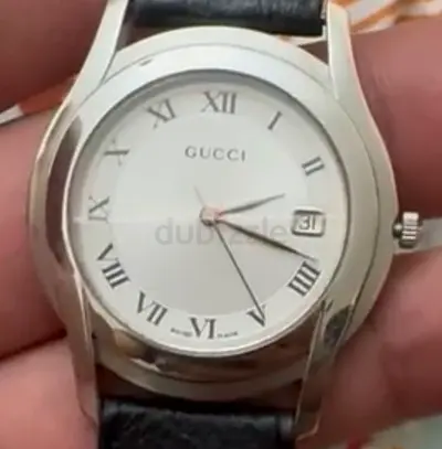 Gucci 5500M Stainless Steel Swiss Made Slim