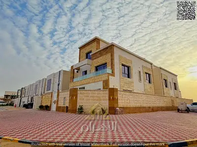 فرصة سكنية واستثمارية | تملك فيلا فاخرة بالزاهية عجمان | 6 غرف ماستر وروف | بسعر تنافسي