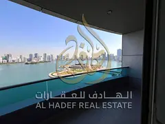 Luxury 4BR + Majlis + maid room, 2 balconies with direct sea view, 6 bathrooms, parking, gym, pool,