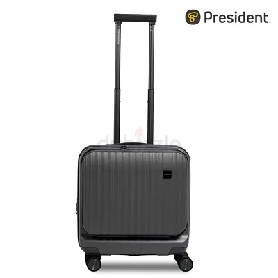 Premium 18 Hardshell Polycarbonate Rolling Laptop Pilot Bag - Water Resistant 4-Wheel Spinner wheel