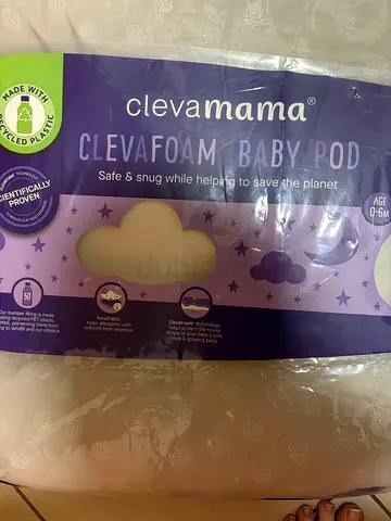 Clevamama ClevaFoam Baby Pod (newborn lounger) - in original packaging