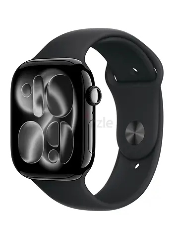 Watch Series 10 GPS 46mm Jet Black Aluminium Case With Black Sport Band