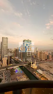 Apartment for sale with a full sea view and a full view of the Al-Qasba Canal – an exceptional opp