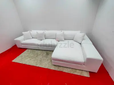 Eichholtz Brand white color lshape sofa for sale