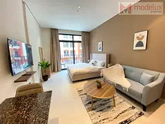 Furnished Studio | Balcony | Multiple Views | Beverly Residence JVC