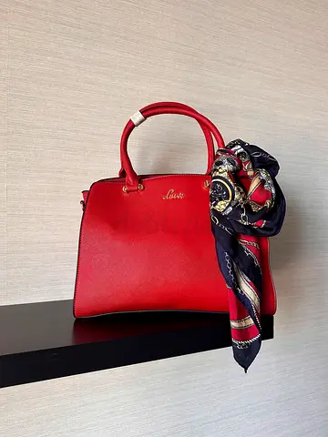 Brand New Lavie Handbag with Strap – Elegant  Spacious | Red  Brown Available