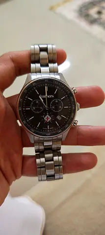 Feathers watch My mens stainless steel chronograph watch -   used, good condition