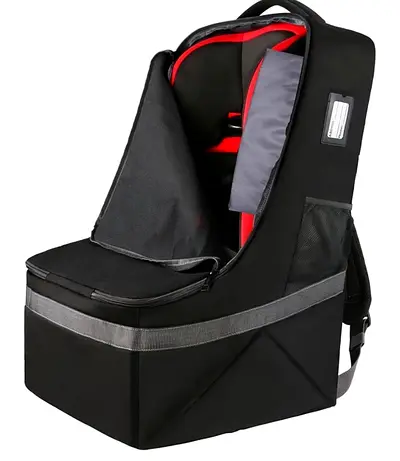 Car Seat Travel Bag Backpack for Airplane, Heavy Duty Car Seat Bags for Air Travel, Carseat Cover f