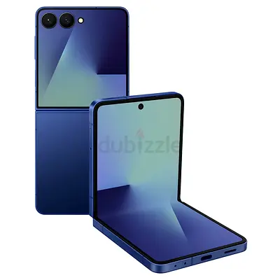 Galaxy Z Flip 7 Dual SIM Blue Shadow 12GB 256GB 5G - Middle East Version