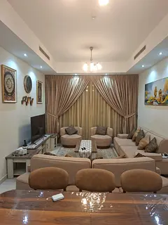 Parking, Gym &amp; Pool | 3 Furnished Bedrooms | Near Nesto Al Khan | On Al Khan Street | Dubai Exit
