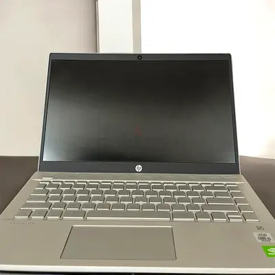 HP laptop (silver) — NVIDIA graphics, good condition