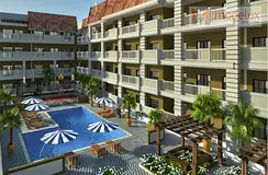 1 Bedroom | Laya Mansion JVC | Furnished | Community &amp; Pool View