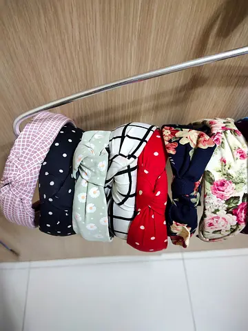 Set of 14 Padded Knot Headbands — Assorted Prints  Colors