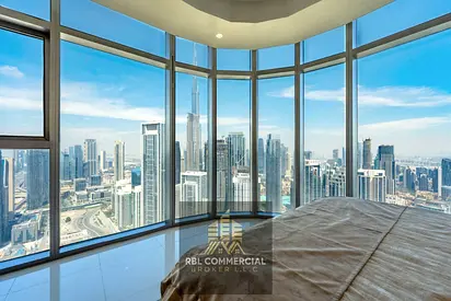 Burj Khalifa View|High Floor |Premium Furnishing|3 Bedroom|Paramount Hotel Midtown