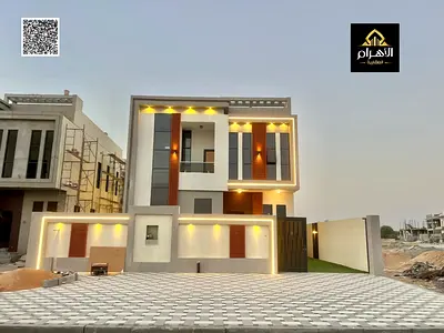 للبيع، فيلا بالقرب من المسجد. من أفخم الفلل في عجمان. بناء وتشطيب سوبر ديلوكس، مساحة بناء واسعة تملك حر. للبيع، شامل كهربا مياه مكيفات