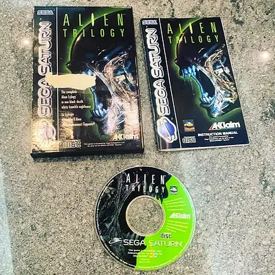 Alien Trilogy Sega Saturn incl. Original box and instructions