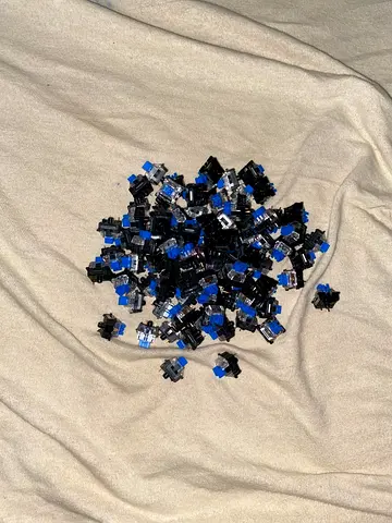 Redragon Blue Switches For Mechanical Keyboard 85 Pieces