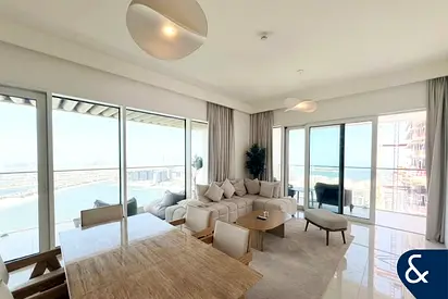 3 Bedrooms | Vacant | Full Palm View | Emaar