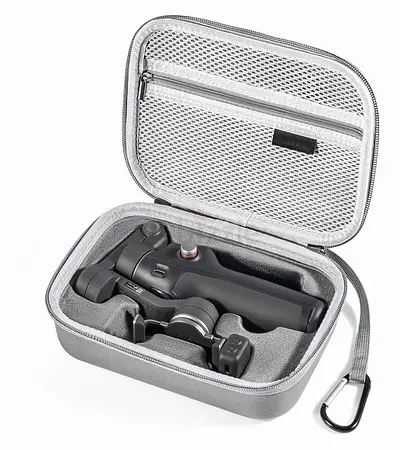 Carrying Case, PU Portable Shoulder Bag for DJI OM 8/7/Pro, Protective Travel Storage Case Smartphon