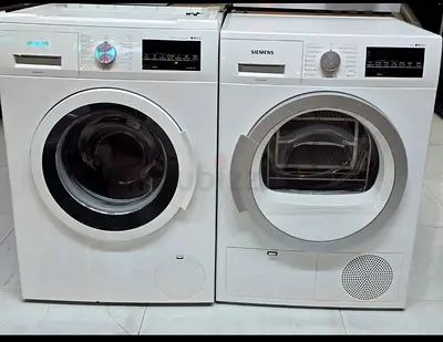 Siemens IQ500 Washer and Dryer Separate Set