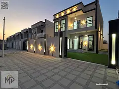 Villa for sale at ajman| al helio2 area| 3 master rooms. majlis, hall, maid room | freehold | 0 regi