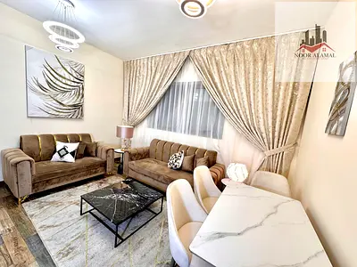 Sharjah, Al Nabaa Second occupancy: One bedroom, living room, kitchen, and two bathrooms.
