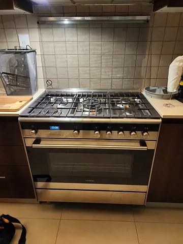 Free delivery Siemens iQ500 top gas oven electric cooker with dual fan 90x60 cm