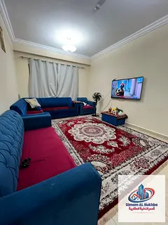 A fully furnished 1-bedroom apartment with an excellent size, fully equipped, with central gas avail