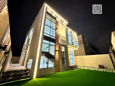 A villa near the mosque, including electricity and water, is for sale at a negotiable price. It is one of the most luxurious villas in Ajman, featurin