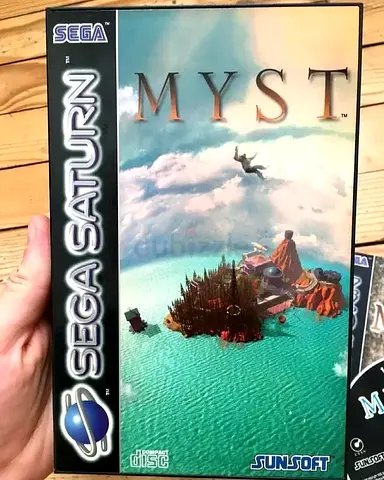 MYST SEGA SATURN GAME PAL