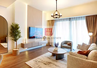 إعلان مميز! | شقة فاخرة غرفتين نوم في وسط المدينة | مفروشة بالكامل | جاهزة للسكن