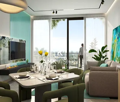 2 Bedroom Apartment | ELO 2 DAMAC Hills 2 | Balcony & Pool Access