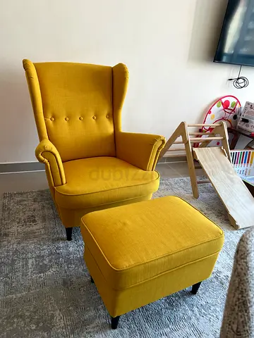 Armchair with cushion IKEA