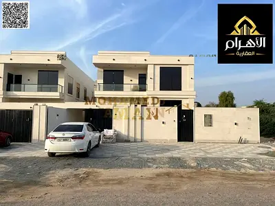 Modern Villa for Sale in Ajman | G+1+Rooftop | 5 Master Bedrooms | Land 5,200 sqft