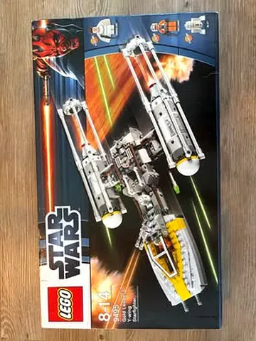 BARGAIN BRAND NEW LEGO RARE 9495 STAR WARS GOLD LEADER Y-WING STARFIGHTER