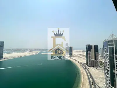 Spacious Appartment full sea view with panaromic windows two master bedroom Huge balcony Swiming pool gym free easy exit to dubai in al mamzar Sharjah