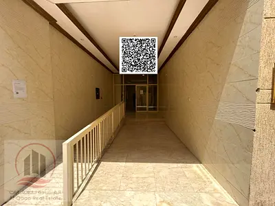 Buildings for sale in Ajman, Al Muwaihat, with an area of ​​6900 sq ft, corner plot on two streets, consisting of 12 apartments.