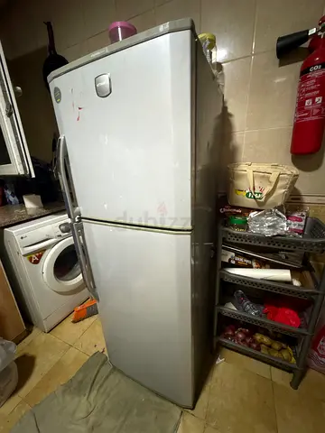 Used Silver Refrigerator in Good Condition