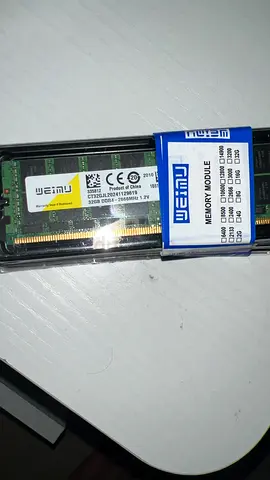 32GB DDR4 ECC SERVER RAM 2666V - WETM Module 4/Pcs available