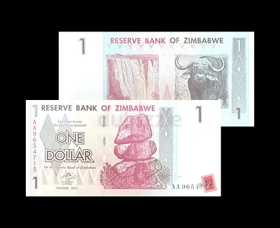 Zimbabwe One Dollar Bill - Unique Collectible Currency
